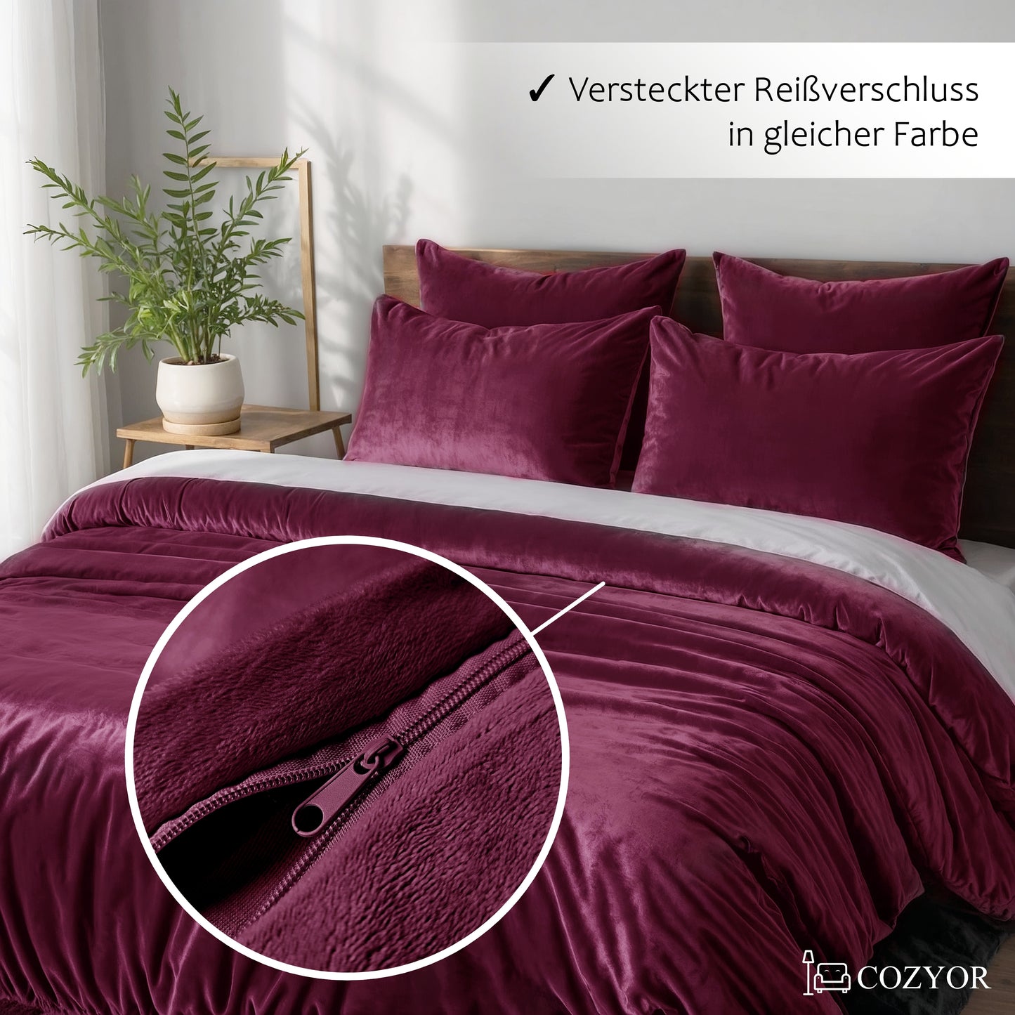 Kuschelbettwäsche plüsch