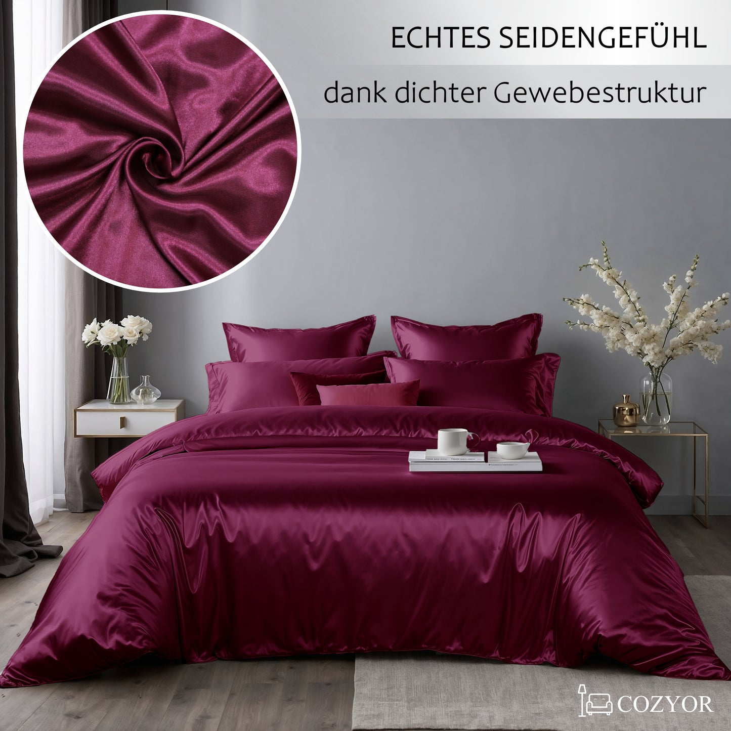 Bettwäsche Satin