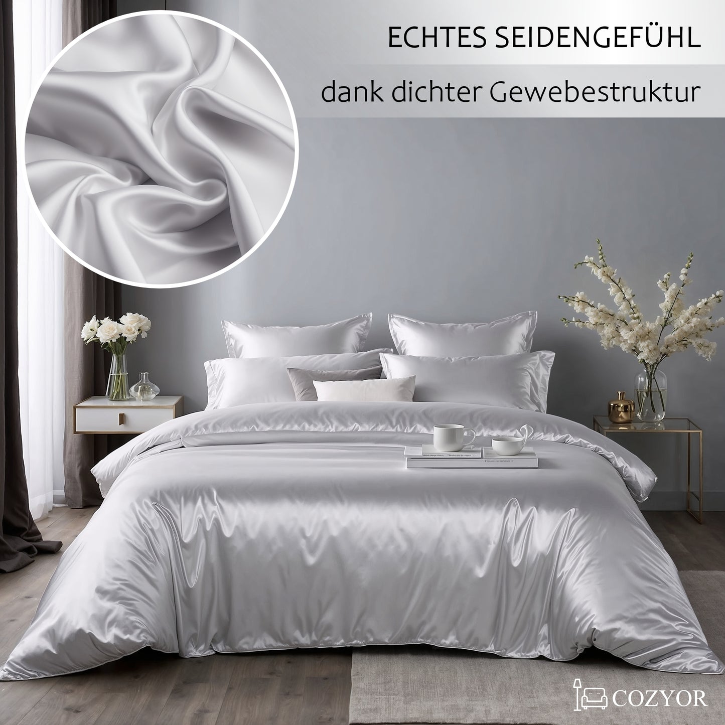 Bettwäsche Satin