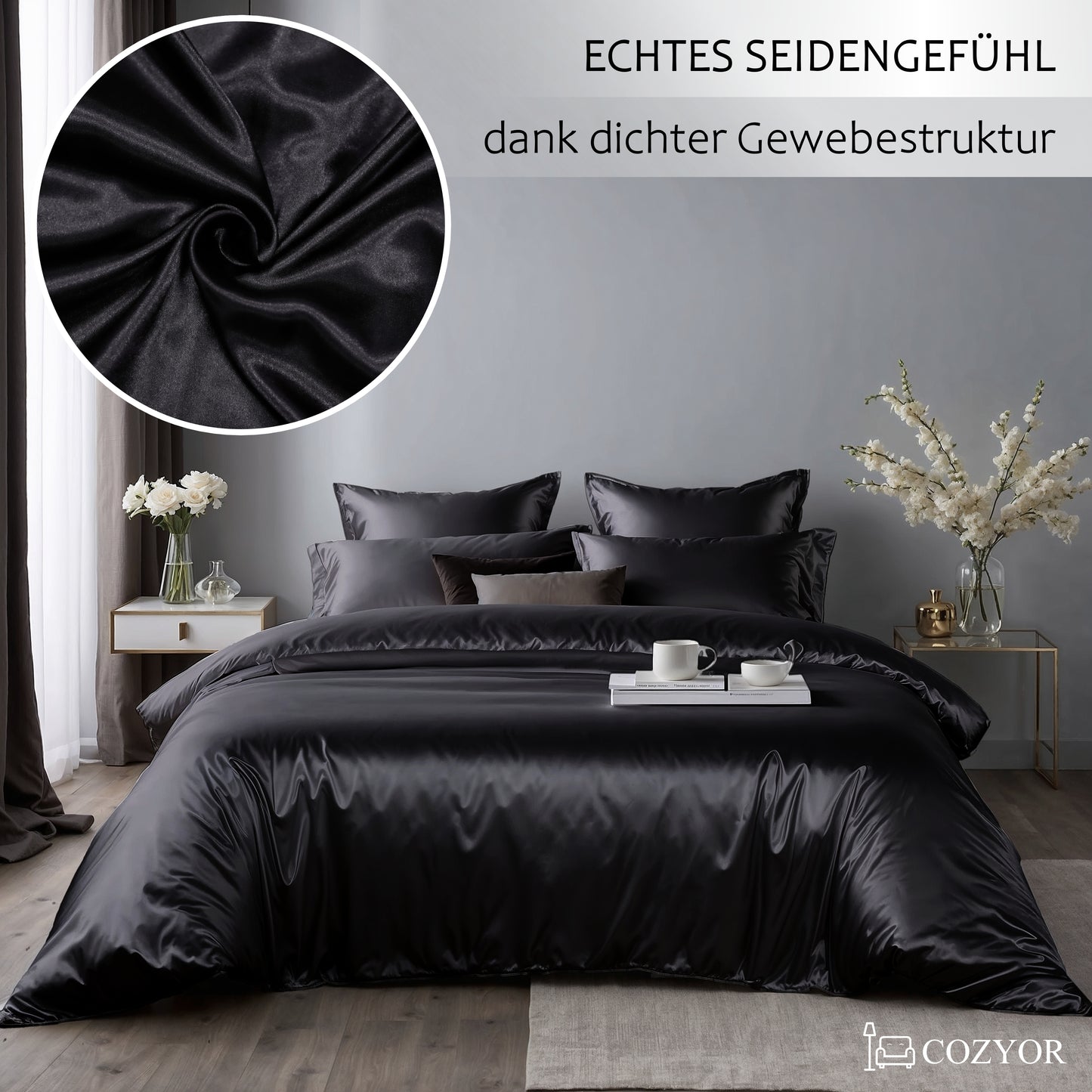 Bettwäsche Satin