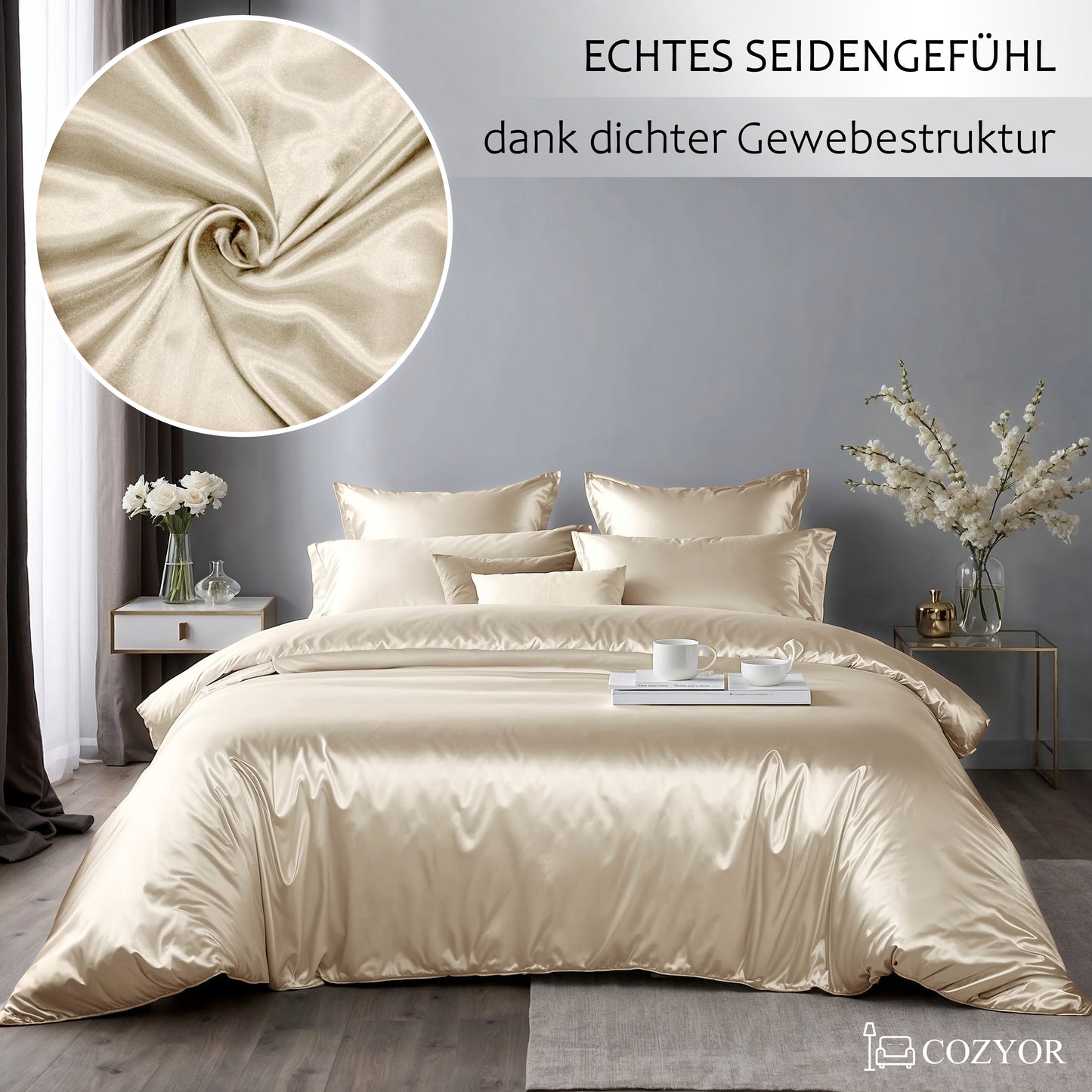 Bettwäsche Satin