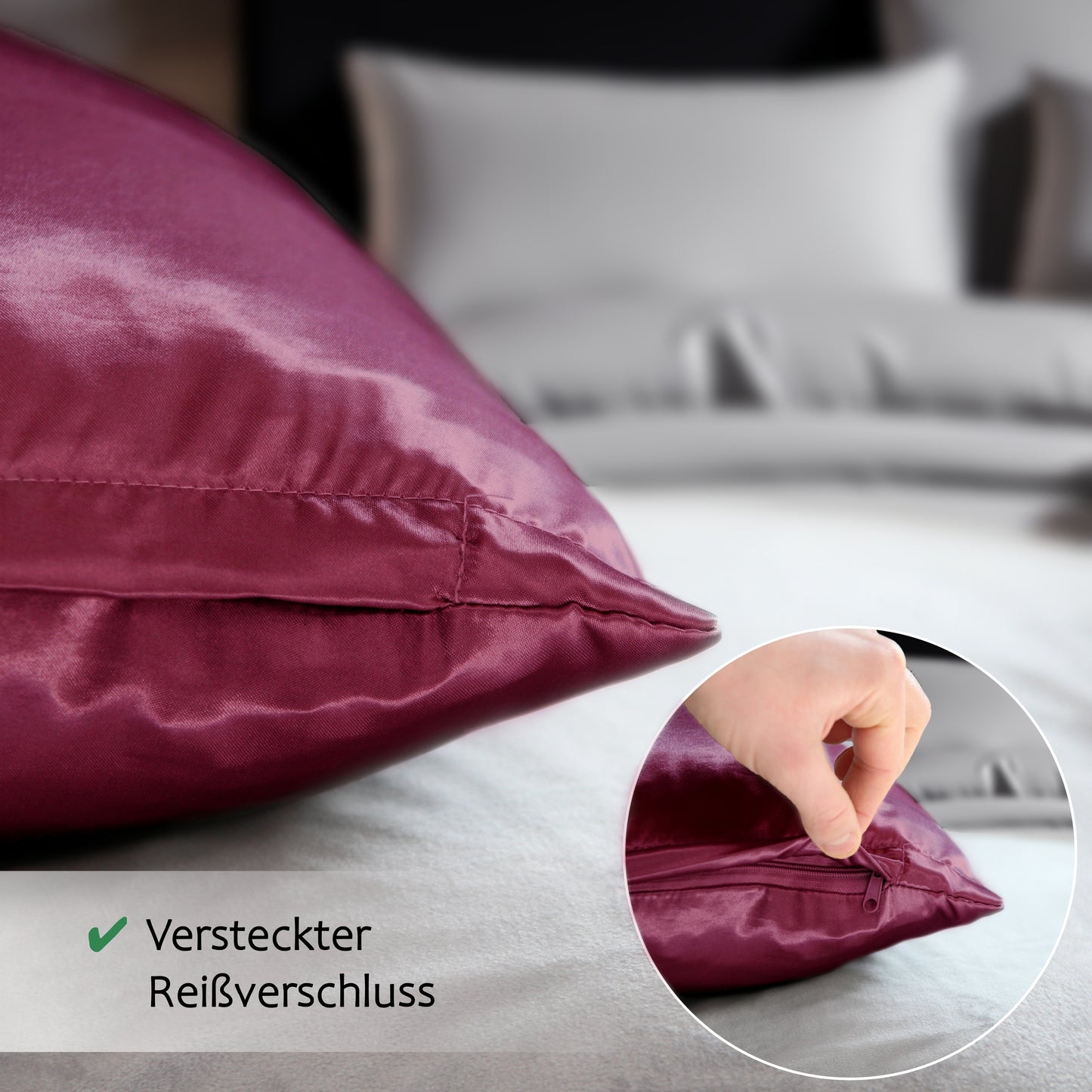 Bettwäsche Satin
