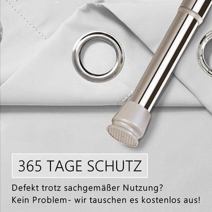 Türvorhang & Stange silber
