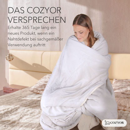 Sherpa-Kuscheldecke