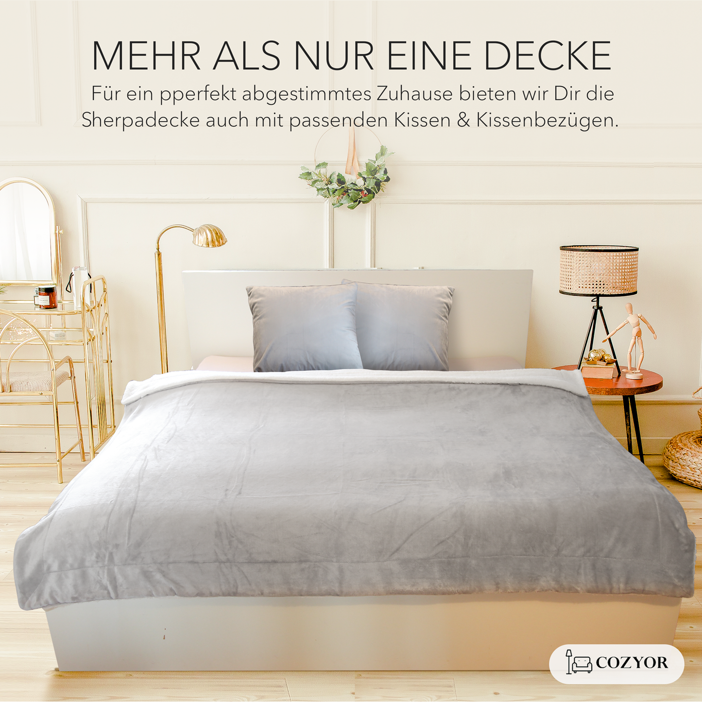 Sherpa-Kuscheldecke