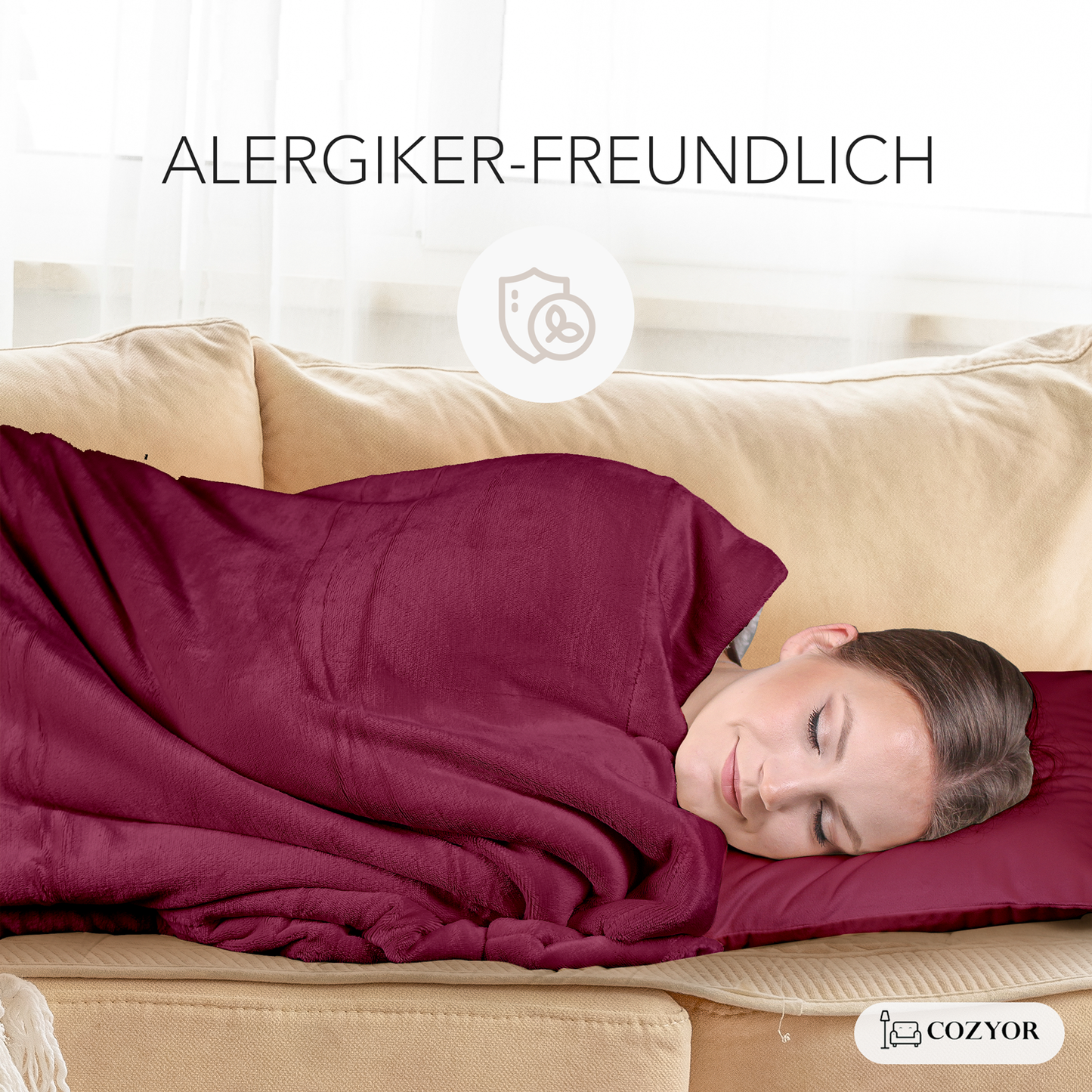 Sherpa-Kuscheldecke