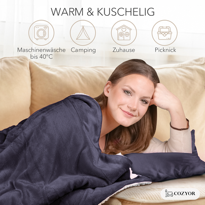 Sherpa-Kuscheldecke