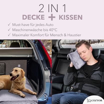 2in1-Reisekissen und -decke